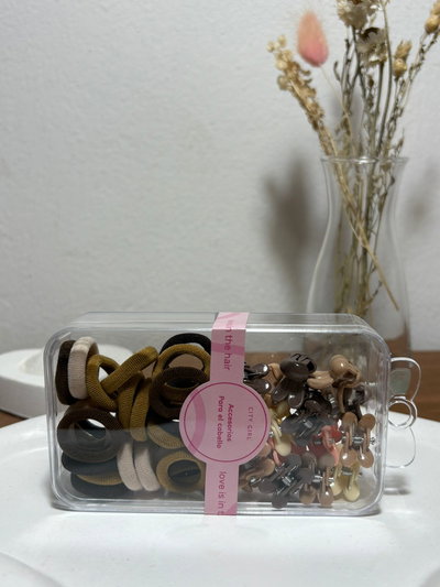 Kit Broches y colitas  