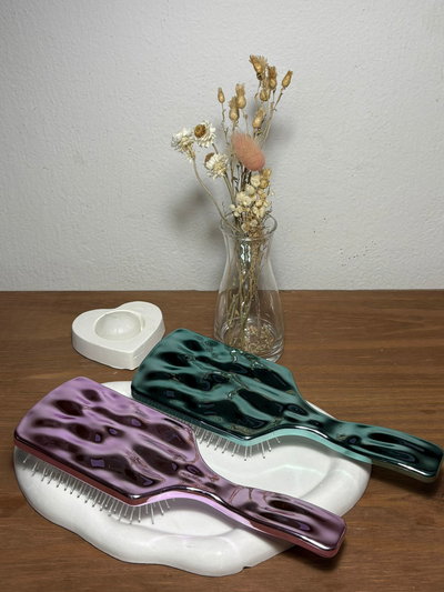 Cepillo para pelo tornasolado 