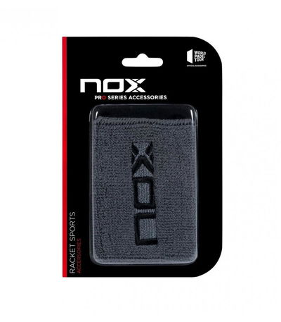 Muñequera Nox Gris Negro x2/u