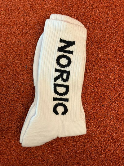 Medias Nordic Breeze blanca/negra