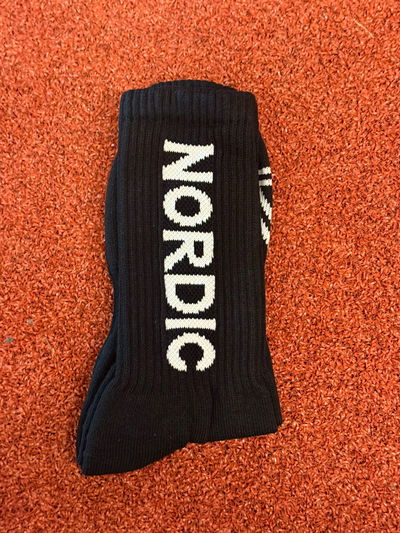 Medias Nordic Breeze negra/blanca