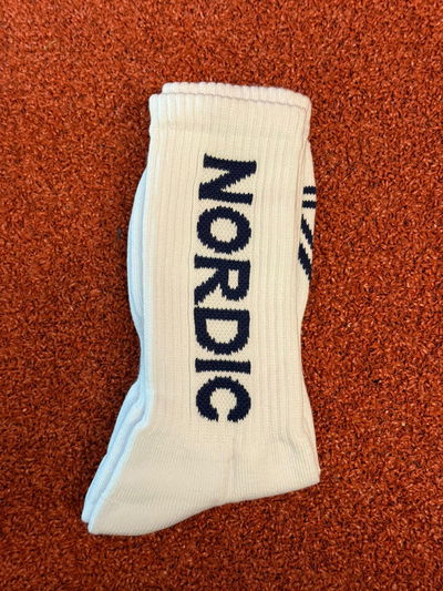 Medias Nordic Breeze blanca/azul