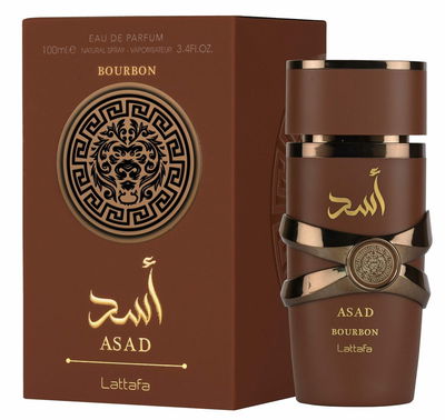 Lattafa “Asad Bourbon” Masculino (100ml)