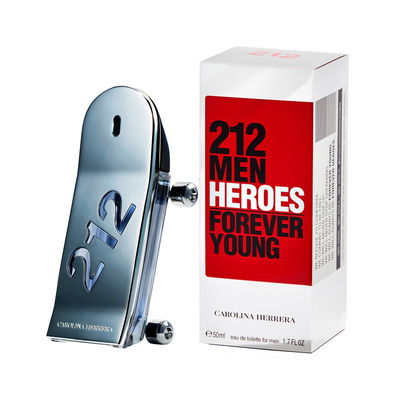 Carolina Herrera “212 Heroes Forever Young” Masculino (90ml)