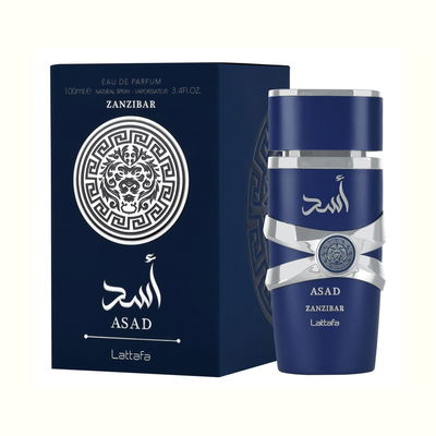 Lattafa “Asad Zanzibar” Masculino (100ml)