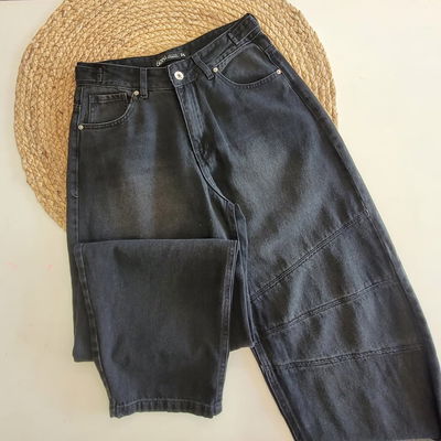 BAGY GRIS COSTURAS RODILLA