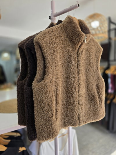 CHALECO TEDDY REVERSIBLE 