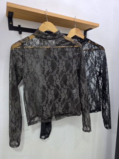 CAMISETA ENCAJE