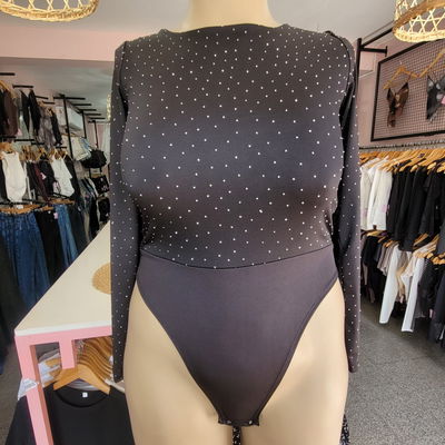 BODY STRASS CUELLO REDONDO TALLES