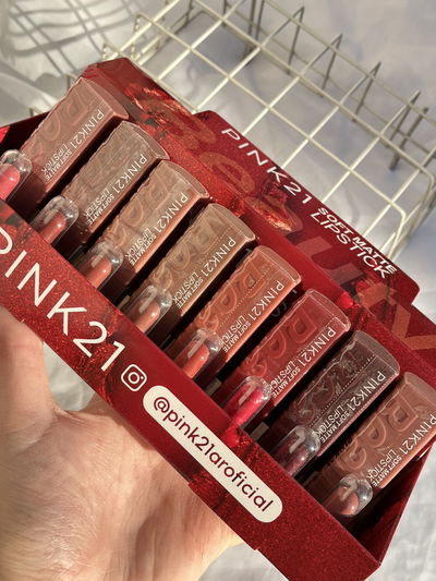 3 Labiales matte en barra pink 21