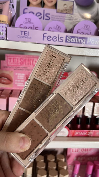 Paleta contornos e iluminadores Pink 21