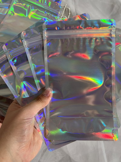 Bolsas holograficas arcoiris