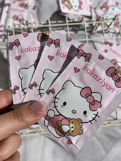 3 mascarillas de nariz kitty