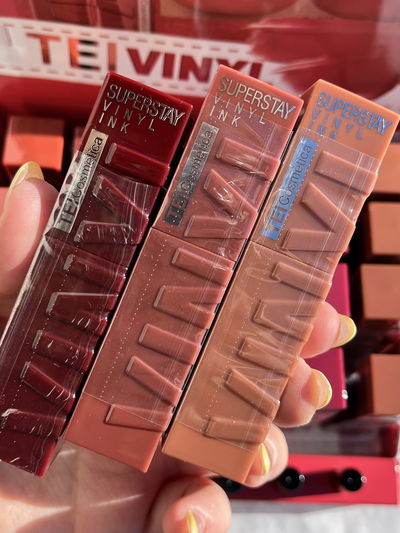 3 labiales Vinil matte líquidos Tei
