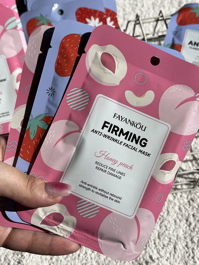 3 mascarillas faciales frutitas