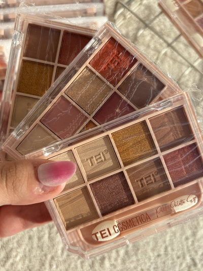 3 paletas de sombras Tei 