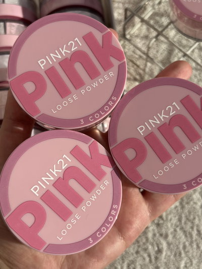 3 Polvos Traslúcidos tricolor pink21