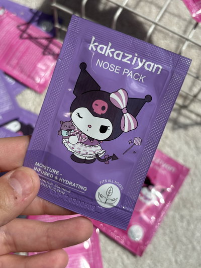 3 mascarillas de nariz Kuromi