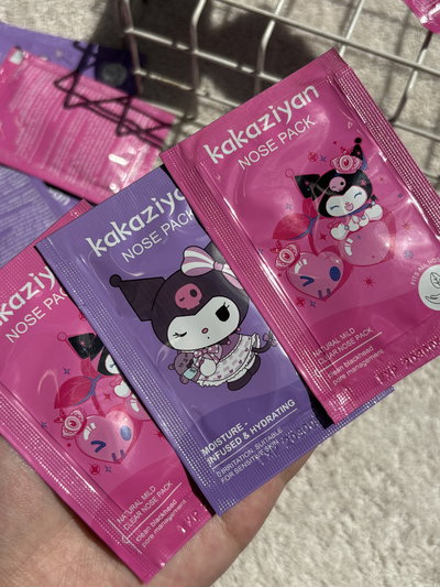 3 mascarillas de nariz Kuromi