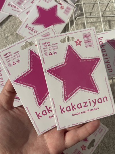 2 Parches para acne Estrella