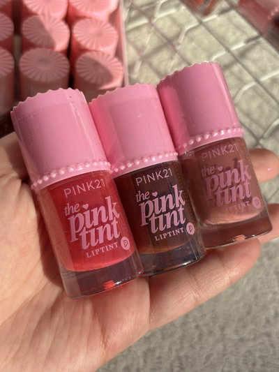 3 tintas de labios pink21 