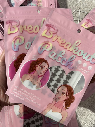 2 Parche para acne glitter