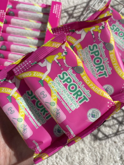 3 toallitas húmedas sport