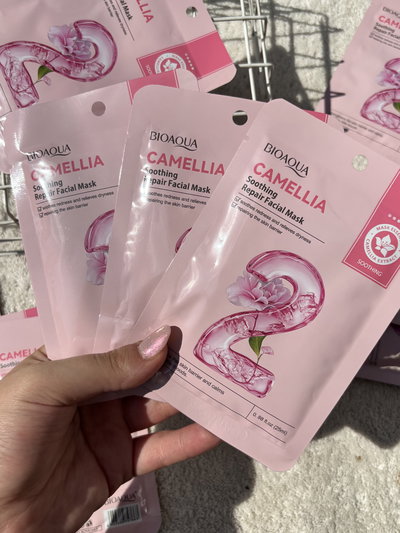 3 mascarillas bioaqua camelia