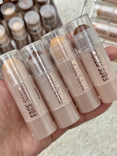 3 contornos y correctores en barra Pink21