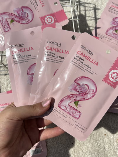 3 mascarillas bioaqua camelia