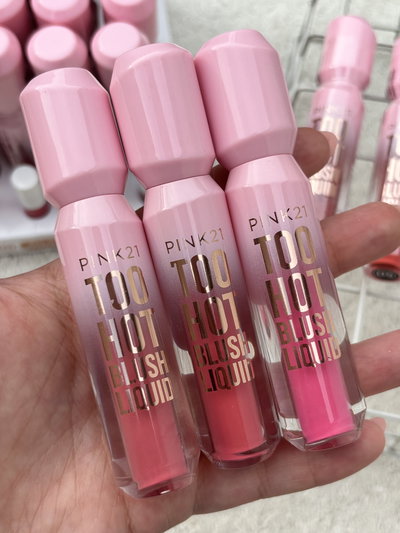 3 rubores liquidos Pink21