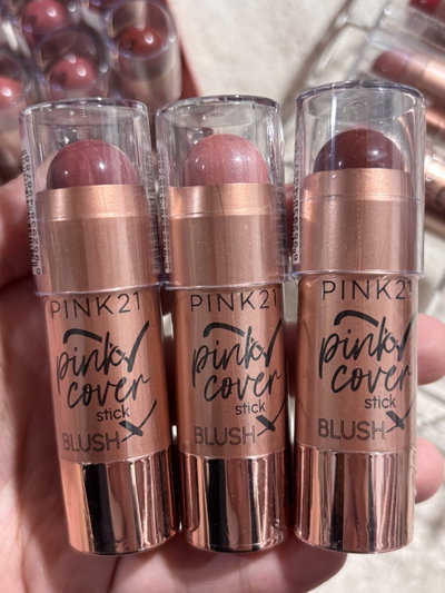 3 Rubores en barra Pink21