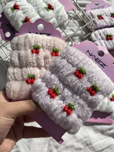 2 Muñequeras Skin Care Cherry