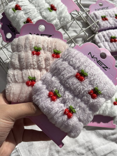 2 Muñequeras Skin Care Cherry
