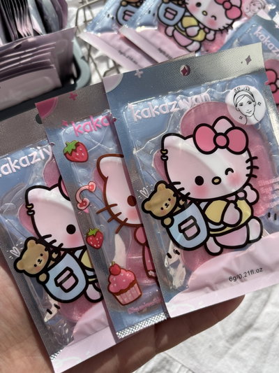 3 Pads de ojos kitty