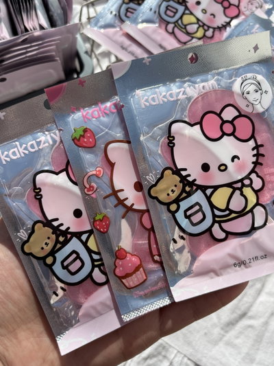 3 Pads de ojos kitty