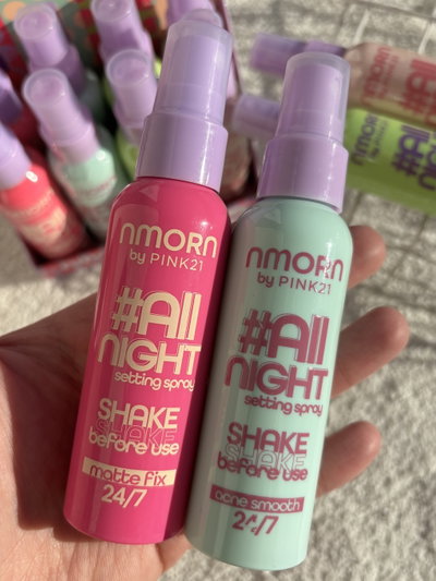 2 Fijadores de Maquillaje Pink21