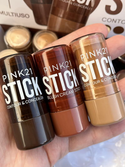 3 contornos pink 21 en barra