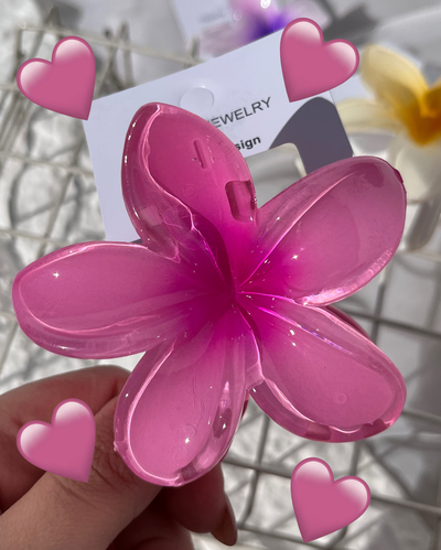 broche flor fucsia 