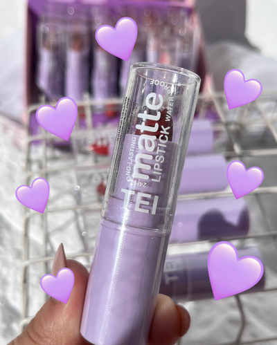 2 labiales matte tei en barra