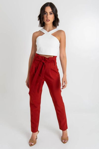 PANTALON SASTRERO DE SEDA CREPP 
