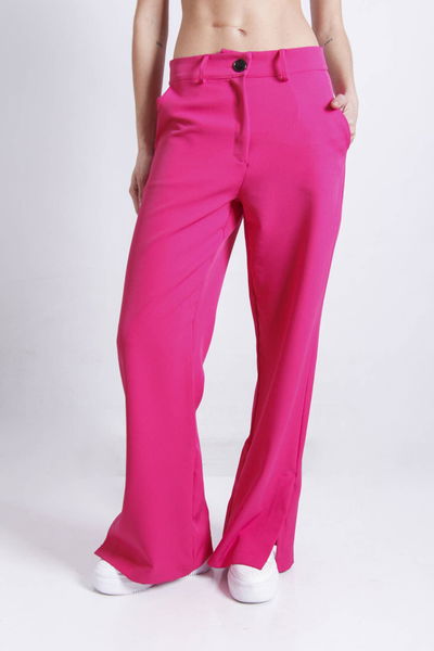 PANTALON SASTRERO CON TAJO LATERAL