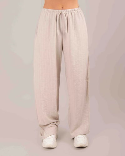PANTALON MOM A RAYAS 
