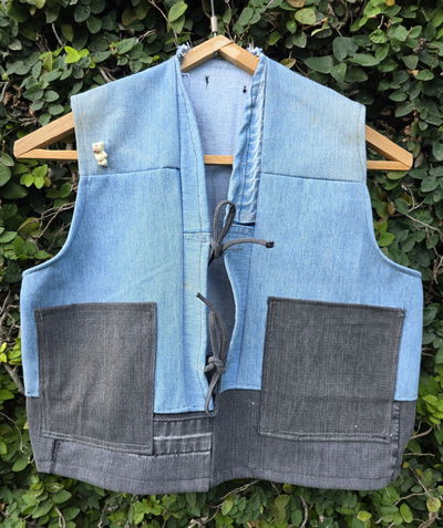 Chaleco Upcycling de Jean