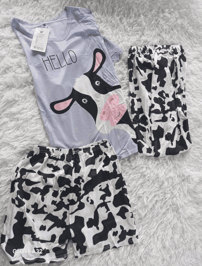 Pijama 3 piezas