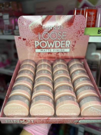 CAJA X24 UNI POLVO TRANSLUCIDO PINK 21