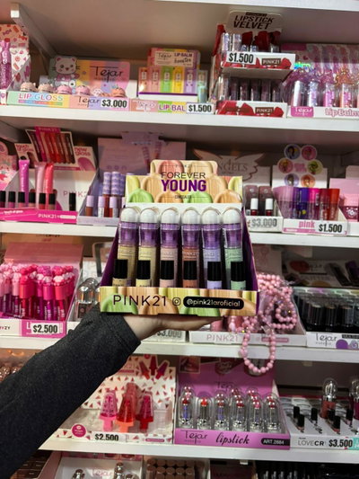 CORRECTOR LIQUIDO + ESPONJA PINK 21