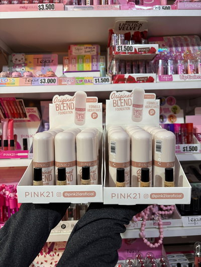 BASE LIQUIDA SUBTONOS CALIDOS PINK 21 