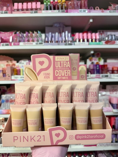 BASE LIQUIDA SOFT MATTE PINK 21 ULTRA COVER 