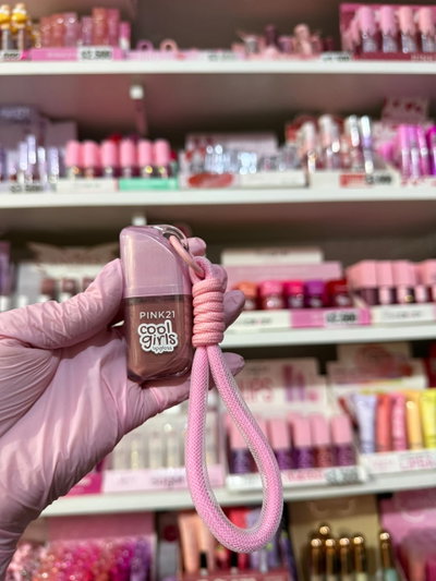 LIP GLOSS +  COLGANTE PINK 21